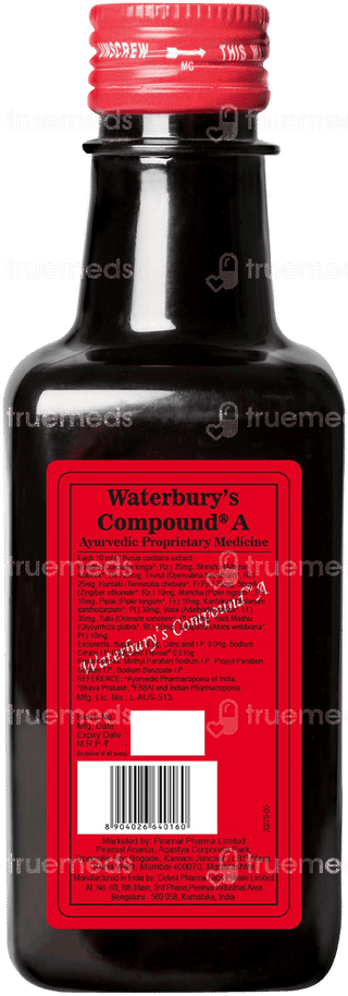 Waterburys Compound A Liquid 250ml
