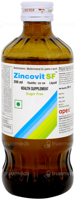 Zincovit Sf Liquid 200ml