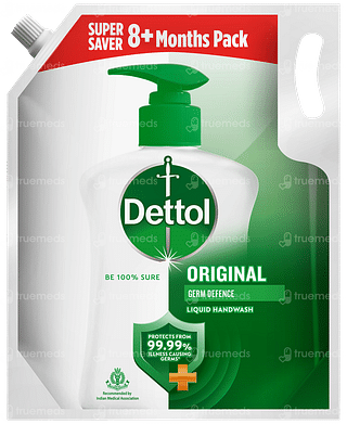 Dettol Original Germ Defence Liquid Handwash 1.5l