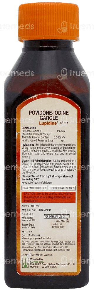 Lupidine Gargle 100ml