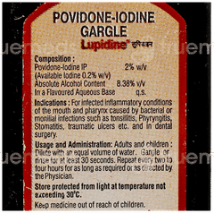 Lupidine Gargle 100Ml