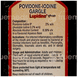Lupidine Gargle 100Ml