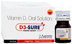 D3 Sure Nano Shot Oral Solution 5 ML