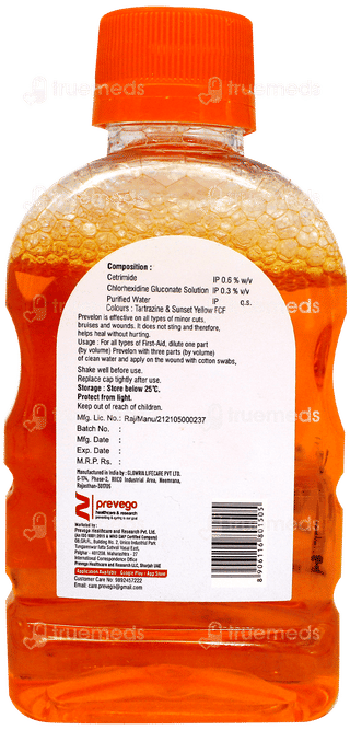 Prevelon Antiseptic Liquid 100Ml