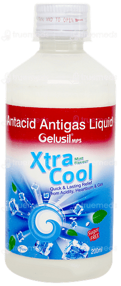 Gelusil Mps Xtra Cool Mint Flavour Sugar Free Liquid 200ml