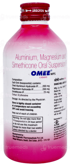 Omee Mps Mint Flavour Liquid 200ml