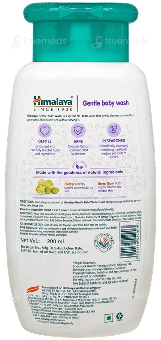 Himalaya Gentle Baby Wash 200ml