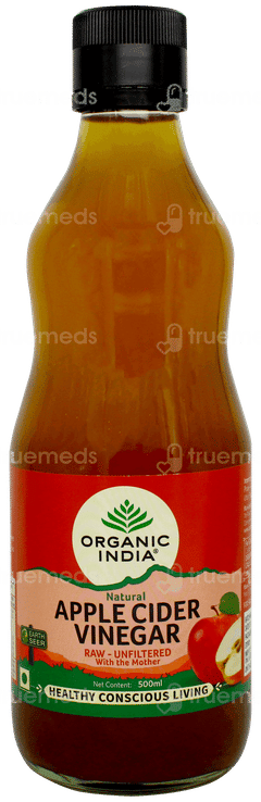 Organic India Apple Cider Vinegar 500ml