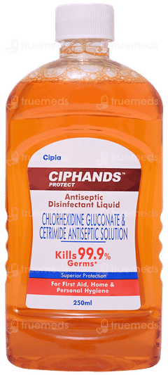 Ciphands Protect Antiseptic Disinfectant Liquid 250ml