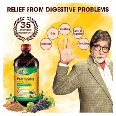 Zandu Pancharishta New No Added Sugar Digestive Tonic 450ml