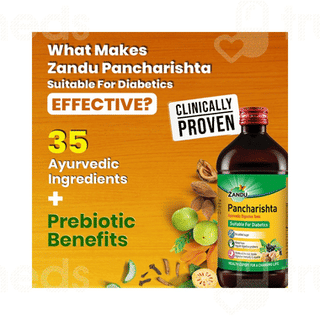 Zandu Pancharishta New No Added Sugar Digestive Tonic 450Ml