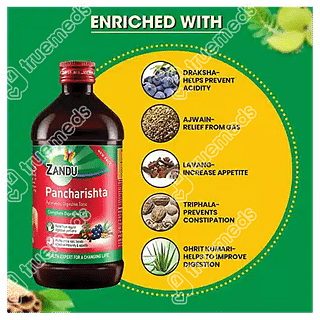 Zandu Pancharishta Digestive Tonic 450 ML