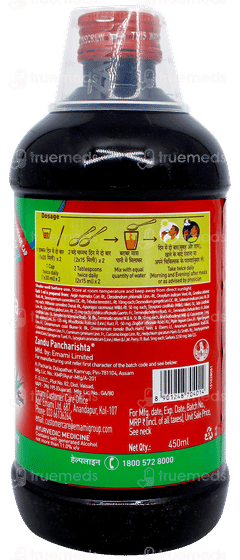 Zandu Pancharishta Digestive Tonic 450ml Zandu Pancharishta Digestive Tonic 450ml