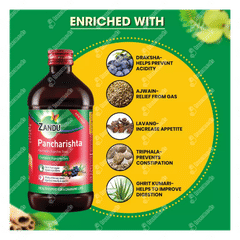 Zandu Pancharishta Digestive Tonic 650ml