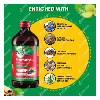 Zandu Pancharishta Digestive Tonic 650 ML