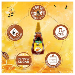 Zandu Pure Honey Squ Easy 400gm