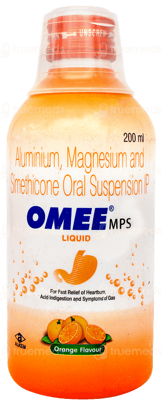 Omee Mps Orange Flavour Liquid 200ml