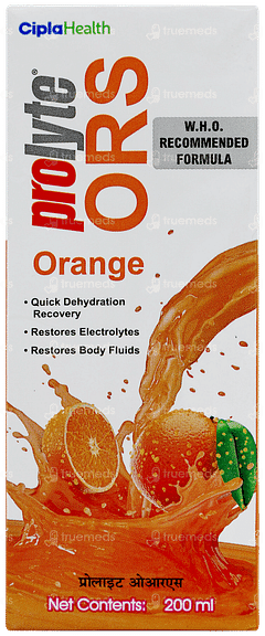 Prolyte Ors Orange Ready To Drink 200ml Prolyte Ors Orange Ready To Drink 200ml