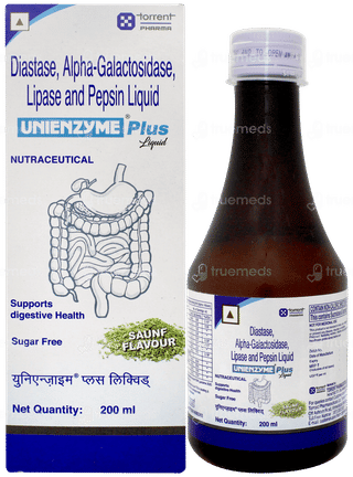 Unienzyme Plus Saunf Flavour Liquid 200ml
