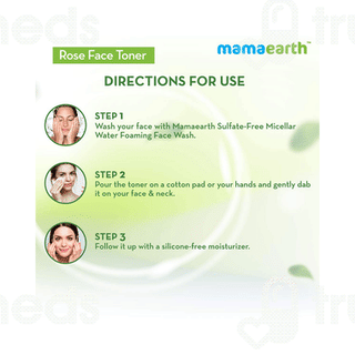 Mamaearth Rose Face Toner For Pore Tightening 200 ML