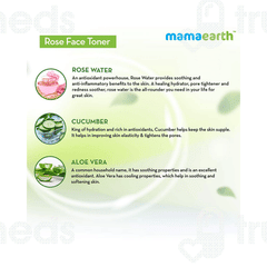 Mamaearth Rose Face Toner For Pore Tightening 200 ML