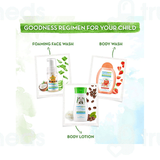 Mamaearth Super Strawberry Body Wash For Kids 300 Ml
