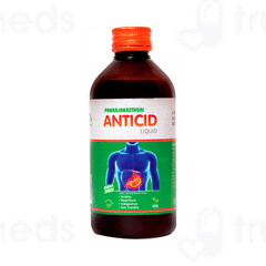 Pankajakasthuri Anticid Pudina Sugar Free Liquid 200 ML