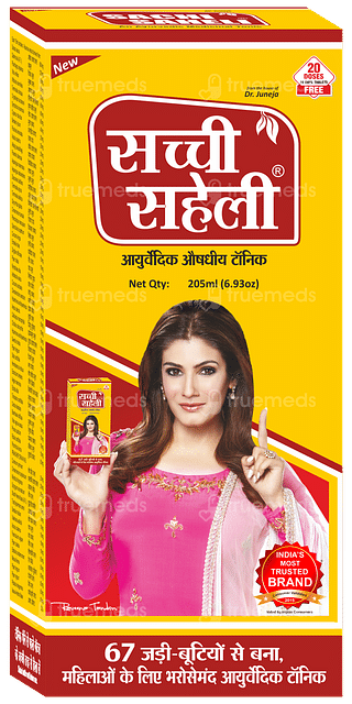 Sachi Saheli New Ayurvedic Tonic 205ml With 20 Tablet Free