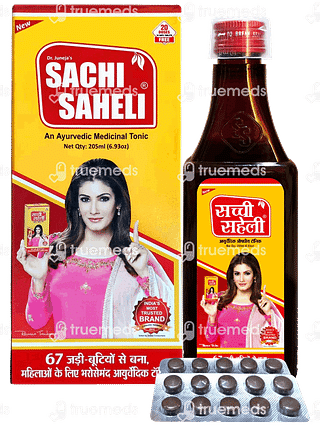 Sachi Saheli Tonic 205 ML With Sachi Saheli Tablet 10 Free