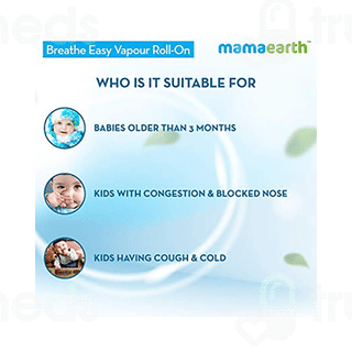 Mamaearth Breathe Easy Vapour Roll On 40 Ml