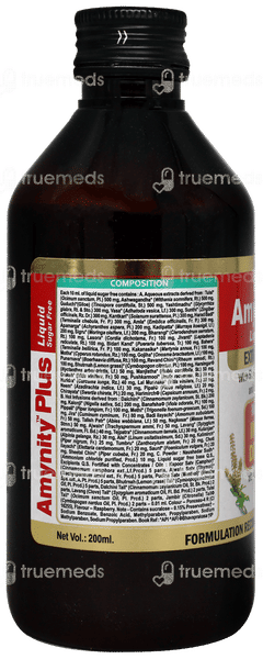 Aimil Amynity Plus Sugar Free Liquid 200 ML