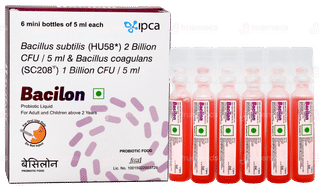 Bacilon 6 Mini Bottles Of 5ml Liquid