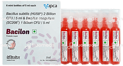Bacilon 6 Mini Bottles Of 5ml Liquid Bacilon 6 Mini Bottles Of 5ml Liquid