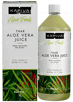Kapiva Ayur Foods Thar Aloe Vera Juice 1 L Kapiva Ayur Foods Thar Aloe Vera Juice 1 L
