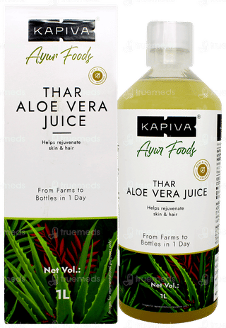 Kapiva Ayur Foods Thar Aloe Vera Juice 1 L