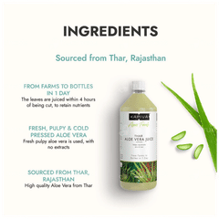 Kapiva Ayur Foods Thar Aloe Vera Juice 1 L