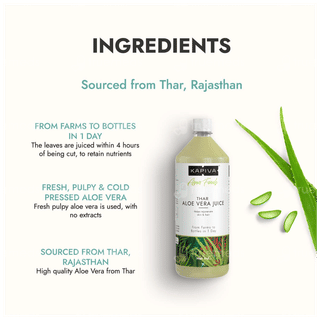 Kapiva Ayur Foods Thar Aloe Vera Juice 1 L