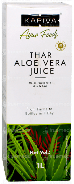 Kapiva Ayur Foods Thar Aloe Vera Juice 1 L