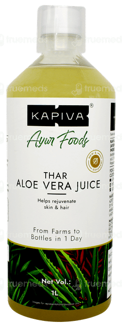 Kapiva Ayur Foods Thar Aloe Vera Juice 1 L