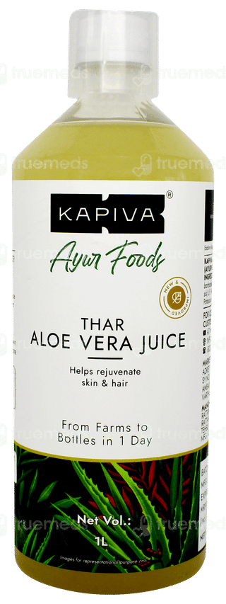 Kapiva Ayur Foods Thar Aloe Vera Juice 1 L