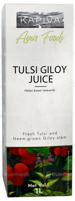 Kapiva Wild Tulsi Giloy Juice 1 Litre