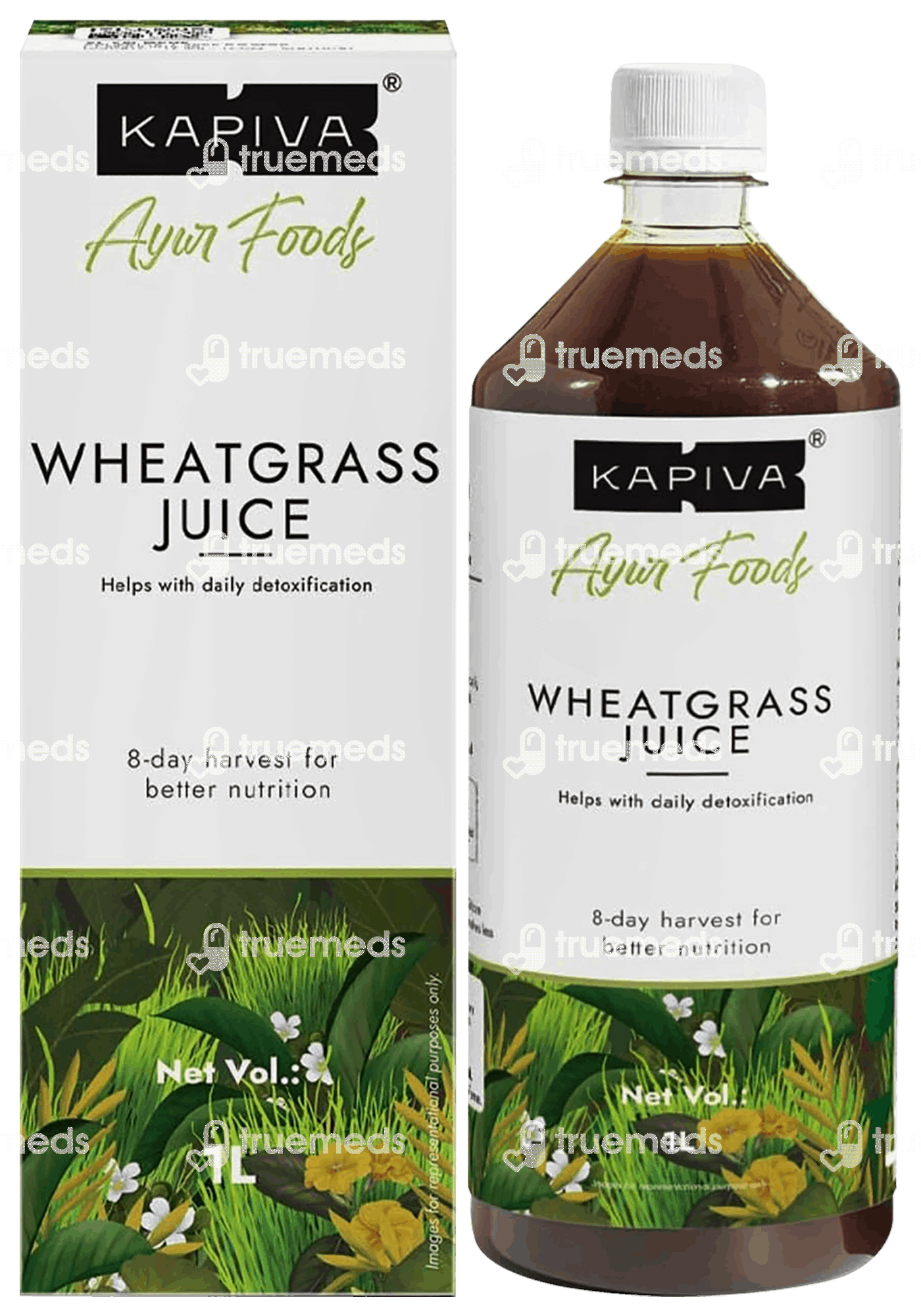 Kapiva Wheatgrass Juice 1 Litre Uses, Side Effects, Dosage, Price