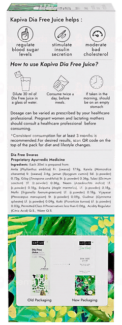 Kapiva Dia Foods Dia Free Juice 1 L