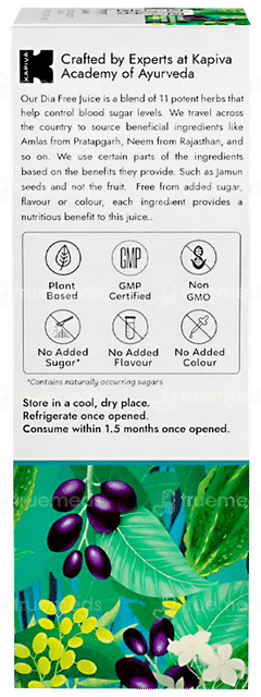 Kapiva Dia Foods Dia Free Juice 1 L