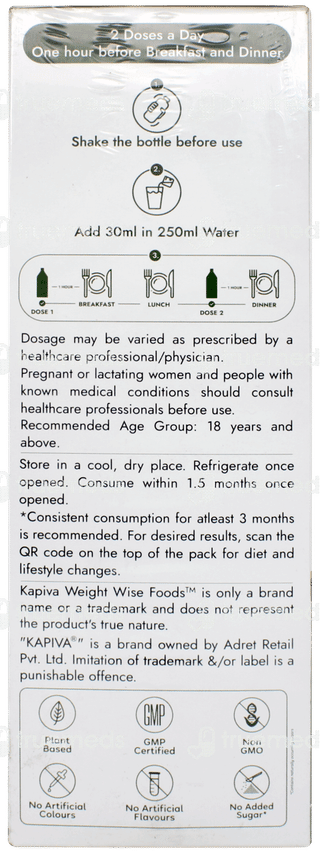 Kapiva Weight Wise Foods Get Slim Juice 1 L