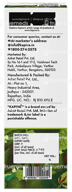 Kapiva Noni Juice 1 L Kapiva Noni Juice 1 L