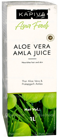 Kapiva Ayur Foods Aloe Vera Amla Juice 1 L