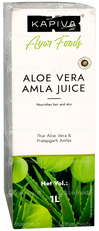 Kapiva Ayur Foods Aloe Vera Amla Juice 1 L
