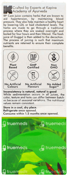 Kapiva Health Foods Bp Care Juice 1 L