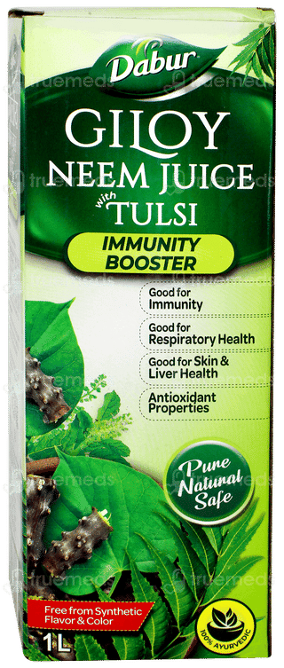 Dabur Giloy Neem Juice With Tulsi 1litre